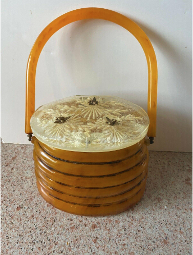 lucite handbag