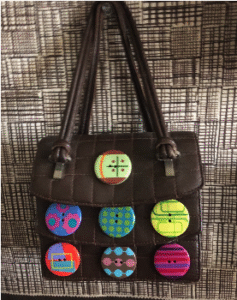 button handbag